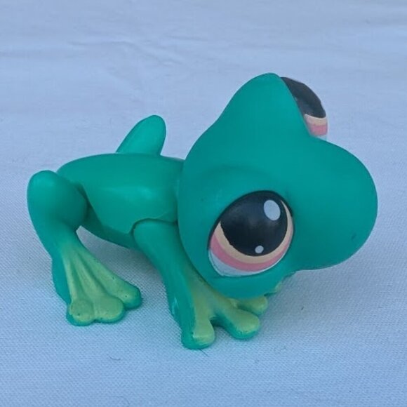 LPS Turtle #393 Blue Pink Orange Snail #1529 Green Frog #236 - Picture 9 of 12